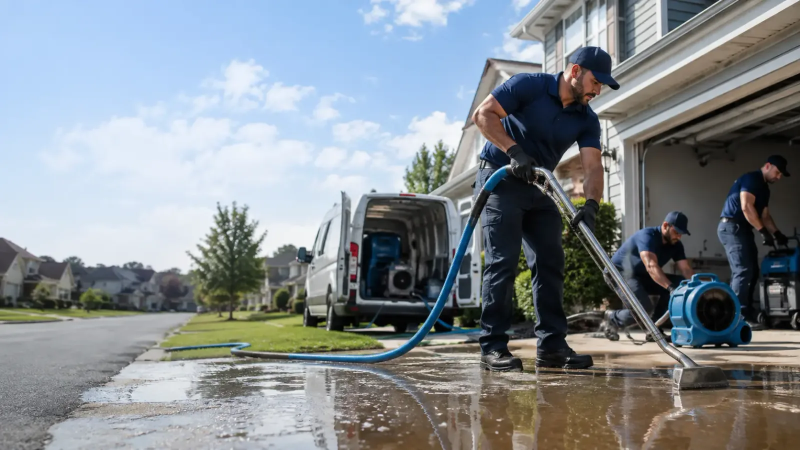 Flood Damage Restoration in Cordova, IL